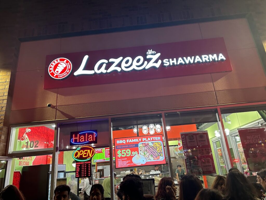 lazeez shwarma ridgeway